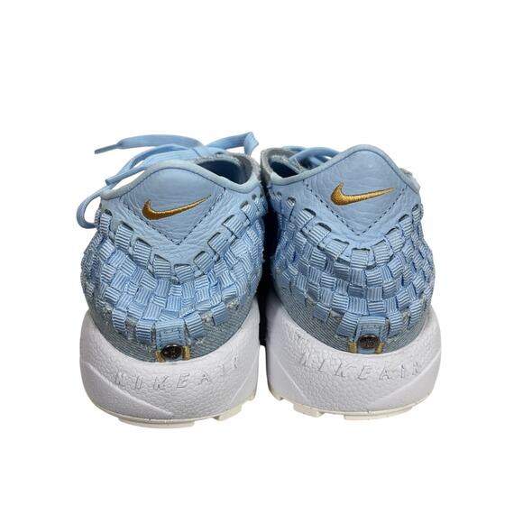 Nike Air Footscape Woven Denim "Light Blue" Women's Casual Sneakers Size 6 - Picture 5 of 9